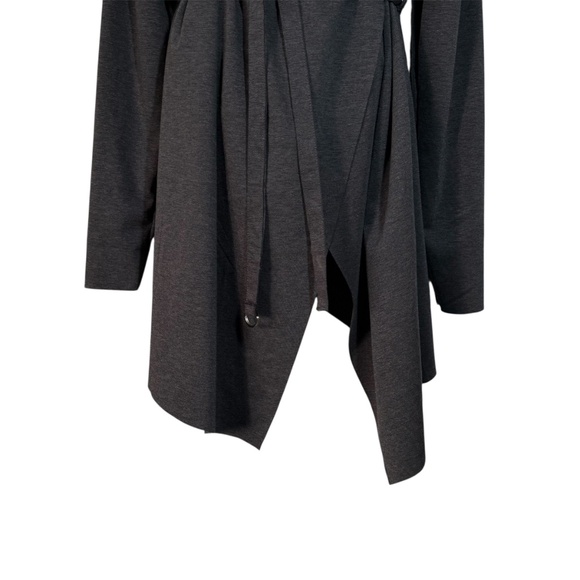 Ruti Alembika Montana Cardigan Jacket Size 1 Small 6 8 Charcoal Gray Lagenlook - Picture 4 of 7